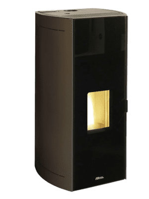 poêle à granulés fonte flamme mila 9kw étanche