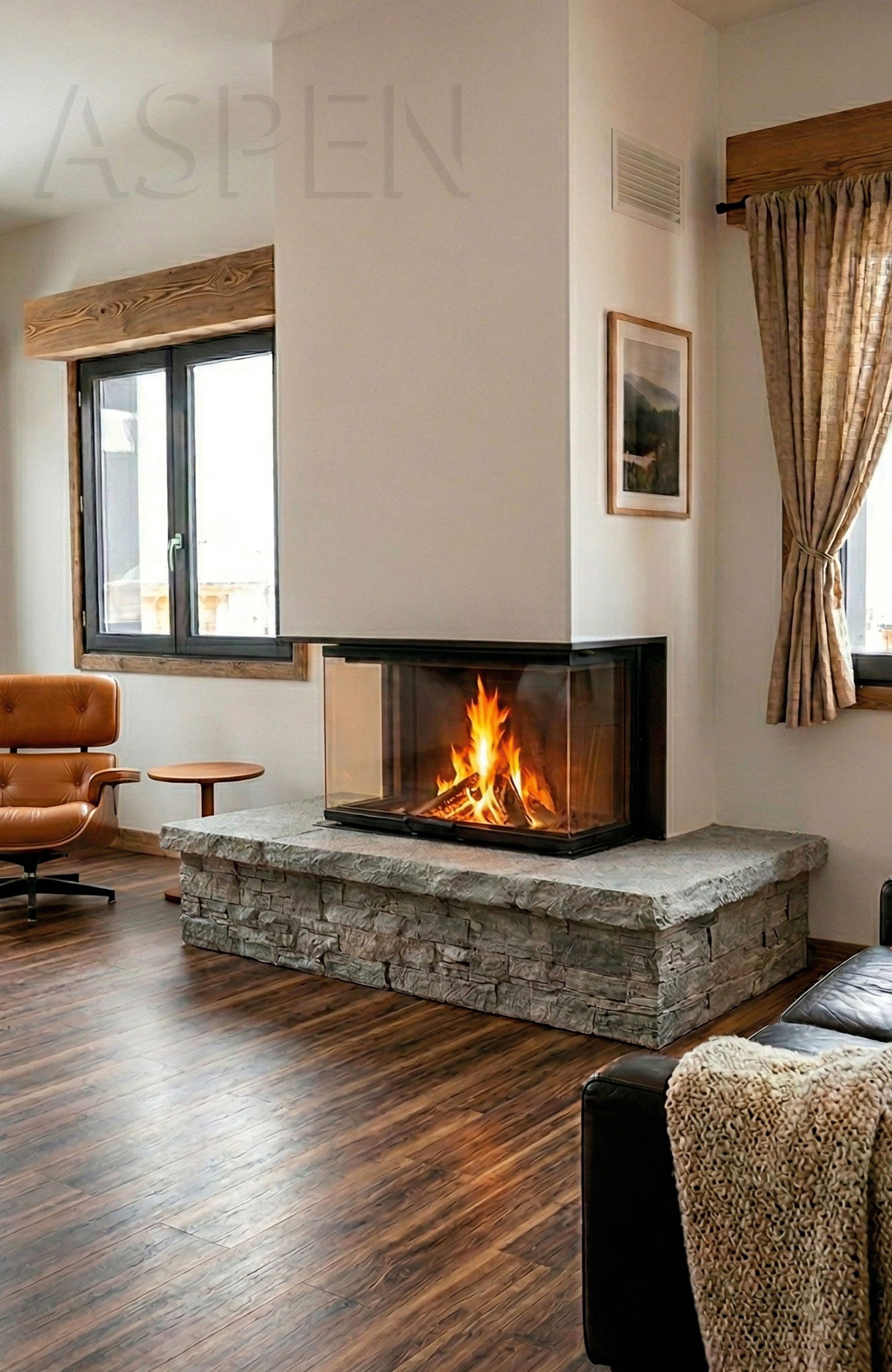 cheminee au bois insert schmid haute savoie aspen cheminees sallanches 2