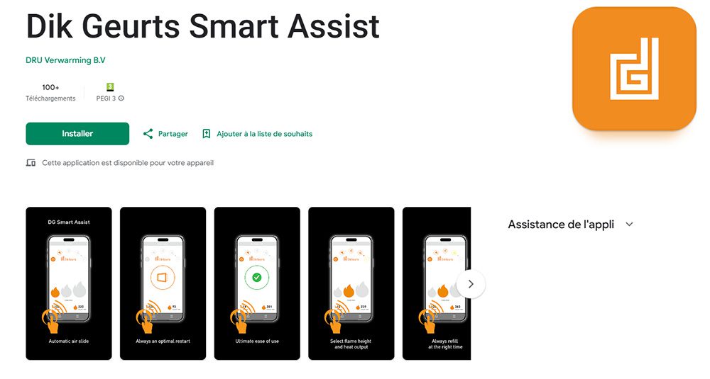 dg smart assist fonte flamme