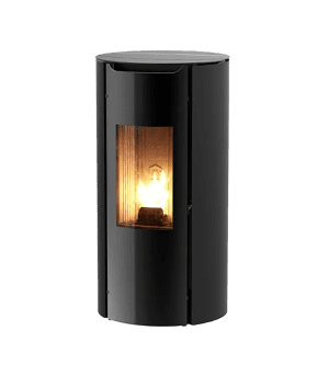poêle à granulés jolly mec e frame 6 ou 8 kw sortie supérieure des fumées