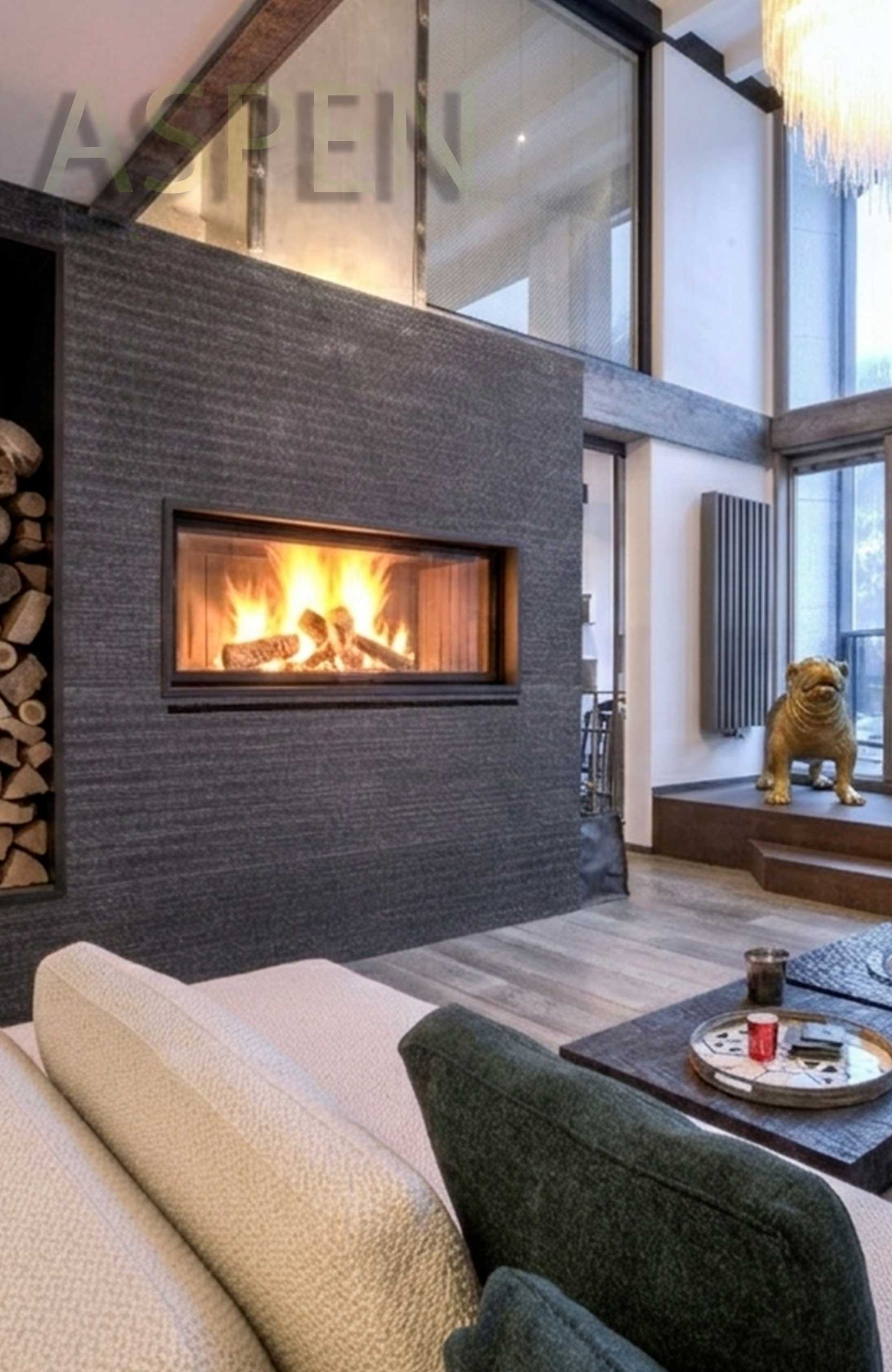 cheminee au bois insert schmid haute savoie aspen cheminees les praz chamonix