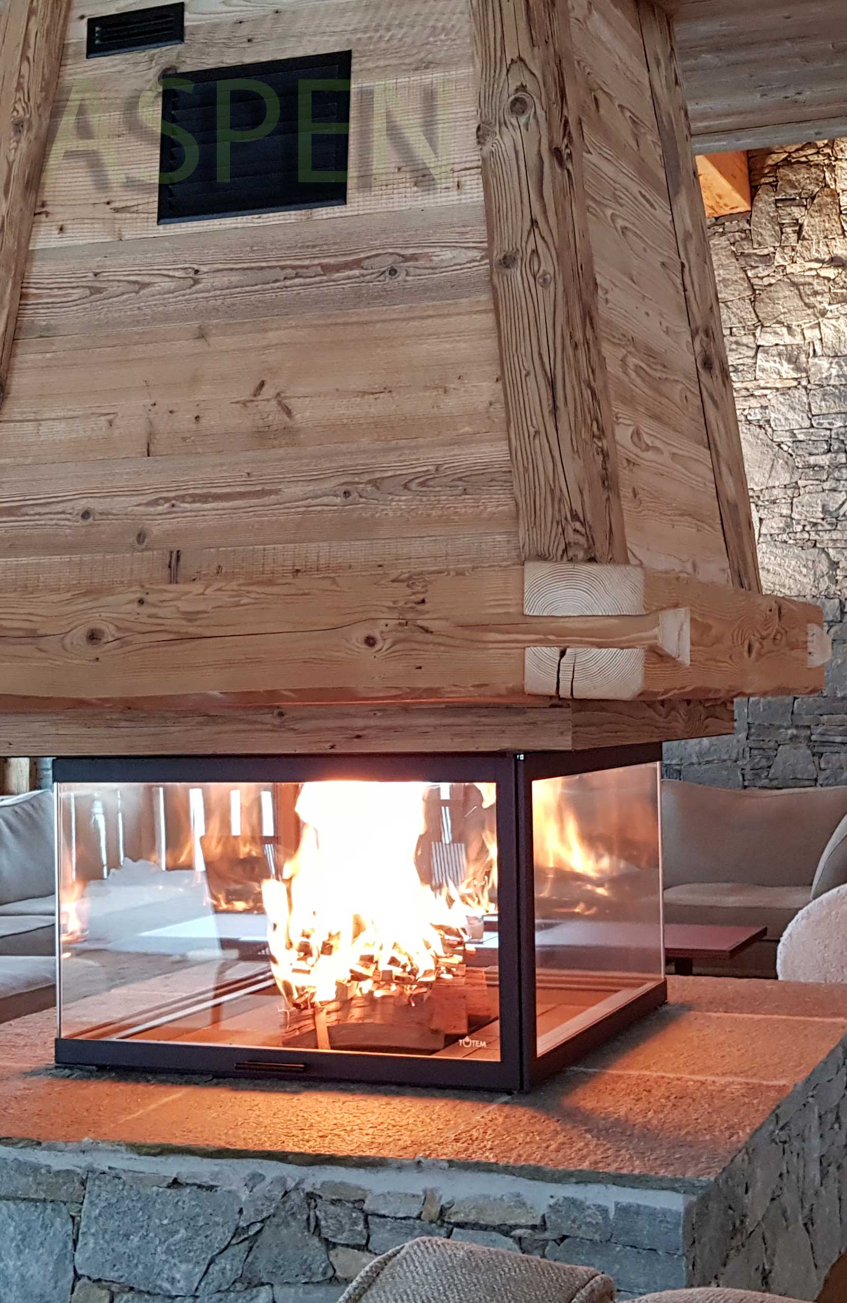 cheminee au bois insert schmid haute savoie aspen cheminees praz sur arly